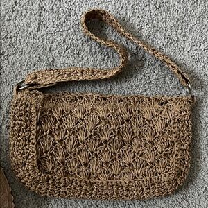 Woven mini bag